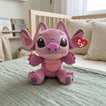Peluche Ty de Angel Rosado 15 cm