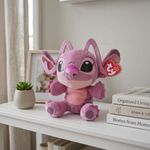 Peluche Ty de Angel Rosado 15 cm