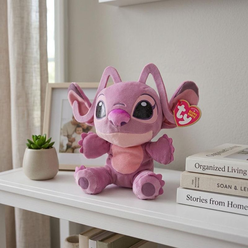 Peluche Ty de Angel Rosado 15 cm