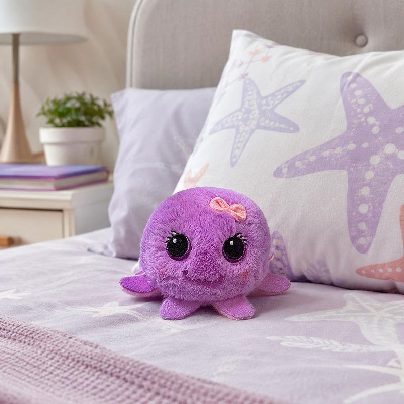 Ty Bouncer Pulpo Leggy Morado 10 cm