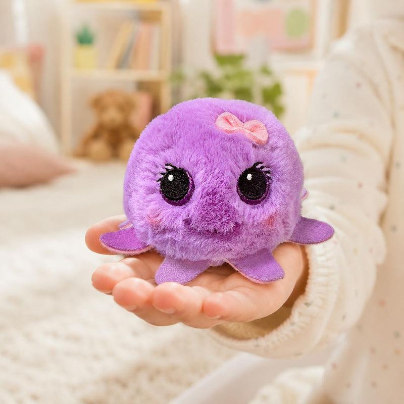 Ty Bouncer Pulpo Leggy Morado 10 cm