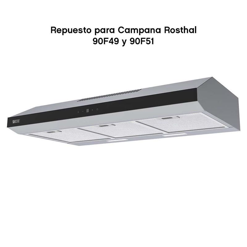 Filtro Metálico de Repuesto para Campana Rosthal 90F49 y 90F51