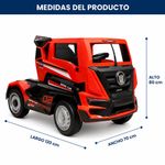 Camión Eléctrico Montable Infantil Estilo Cabezal
