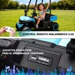 Carro Eléctrico Estilo Golf con Palangana Colores Surtidos