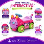 Carro Montable Gabby's Dollhouse Party Bus Ride On con Luces y Sonidos para Niños