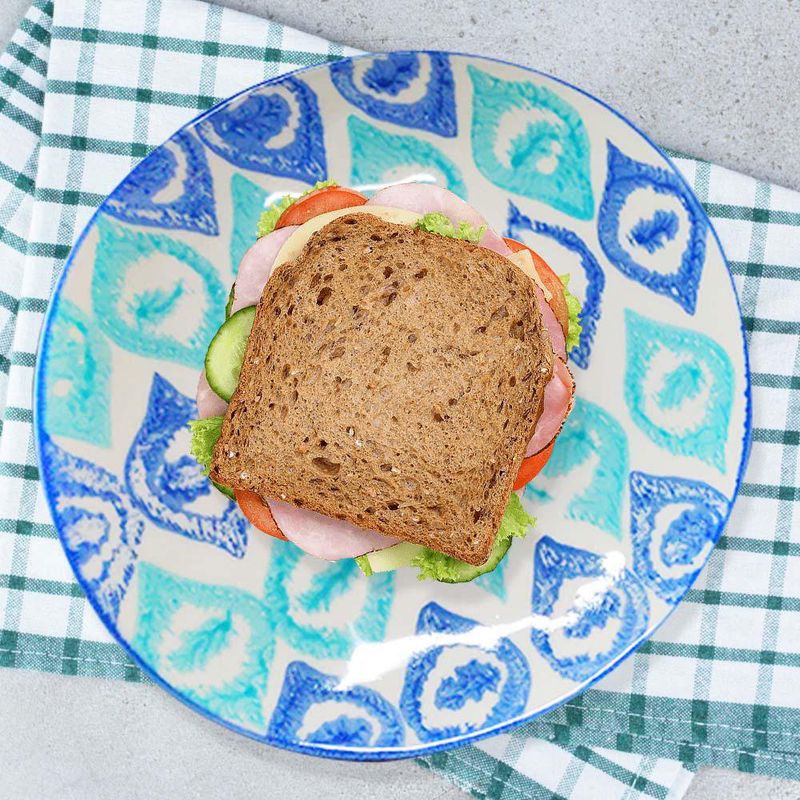 Plato Para Postre Multicolor De 9 Plg - Niu Haus