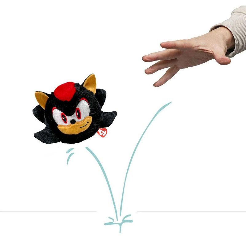 Ty Bouncer de Shadow El Erizo Negro 10 cm
