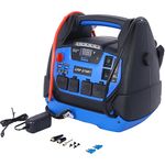 Arrancador de Batería para Carro con Compresor de Aire de 1250 A y 18 Ah