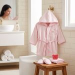 Koala Baby Set de Baño para Bebé 4 Piezas Rosa Talla 0-18 Meses