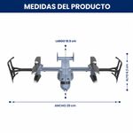 Avión RC Osprey V22 2.4 GHz con Giroscopio de 6 Ejes Color Gris