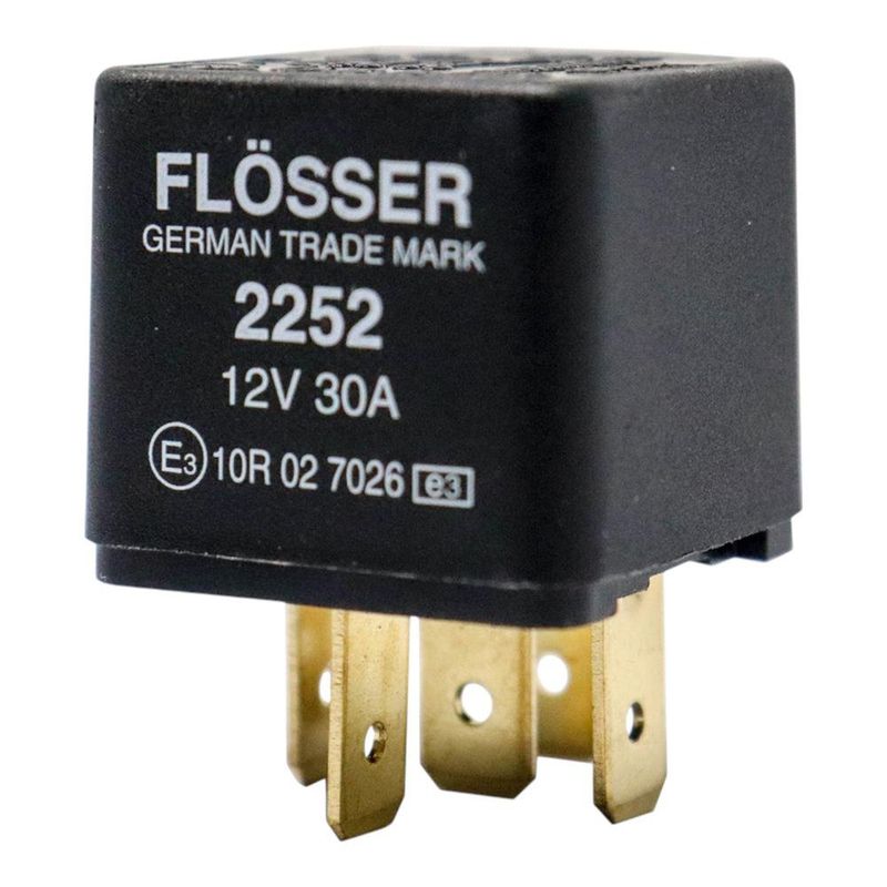 Relé Automotriz de 5 Terminales de 12 V y 30 Amp