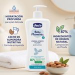 Crema Corporal Baby Moments con Leche de Almendra 500 mL