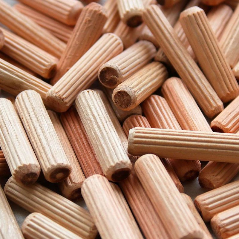 Tarugos de Madera 10 x 40 mm 100 Unidades