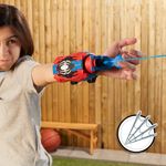 Lanzador Arácnido Marvel Spider-Man Real Webs 2 en 1 con Telaraña y Agua
