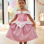 Vestido de Princesa Disney para Niña Talla 4-6X Diseños Surtidos