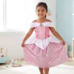 Vestido de Princesa Disney para Niña Talla 4-6X Diseños Surtidos