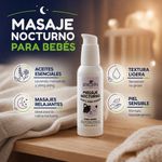 Aceite para Masaje Nocturno para Bebés con Lavanda y Manzanilla 60 mL