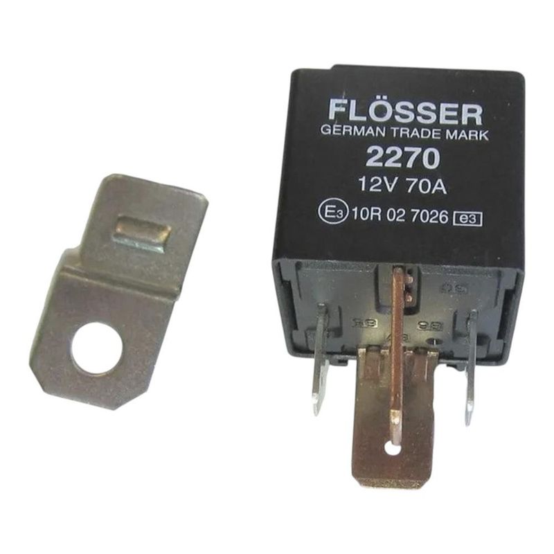 Relé Mini Automotriz de 4 Terminales de 12 V y 70 Amp