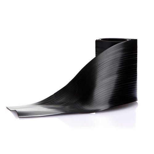 Zócalo Flexible Negro De 3 Plg Por 1 M Lineal - Rhino