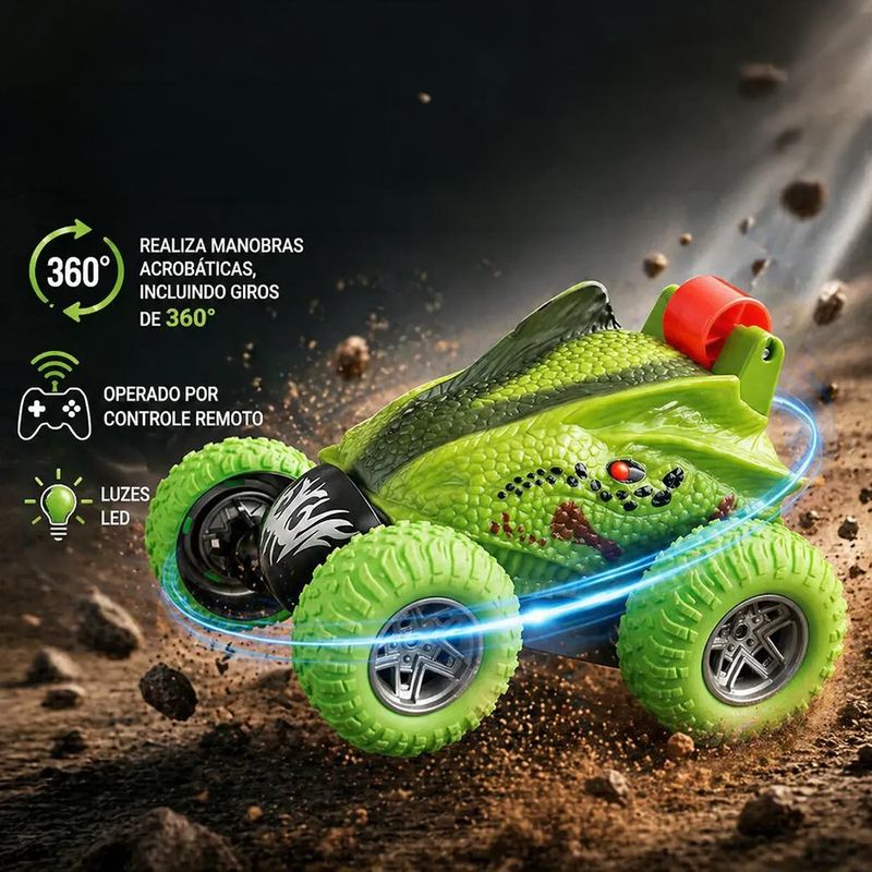 Vehículo de Acrobacias RC Stunt Car 360° con Control Remoto Diseños Surtidos