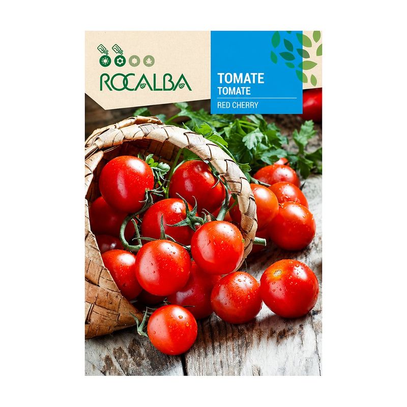 Semilla de Tomate Red Cherry en Bolsa para Siembra