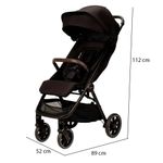 Carruaje Compacto Nuna trvl LX Color Cedar