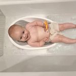 Soporte Ergonómico de Baño para Bebé Recién Nacido