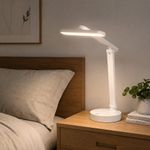 Lámpara LED de Mesa Recargable 9 W en Color Blanco