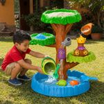 Mesa de Agua Infantil con Árbol Interactivo y Accesorios de Playa