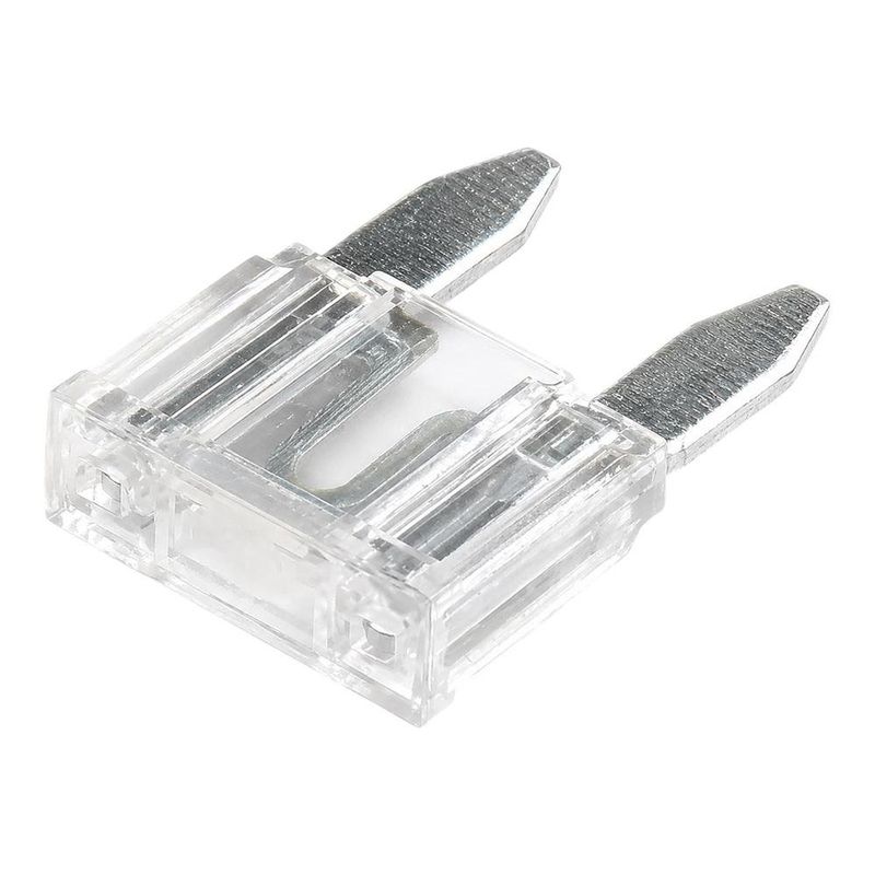 Caja de Fusibles Mini Blancos de Enchufe Automotriz de 25 Amp de 5 Unidades