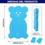 Set de Esponja de Baño para Bebé Colores Surtidos