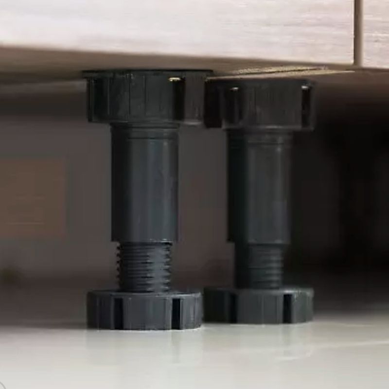 Pata Plástica Ajustable para Mueble de Cocina 12-14 cm