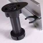 Pata Plástica Ajustable para Mueble de Cocina 12-14 cm
