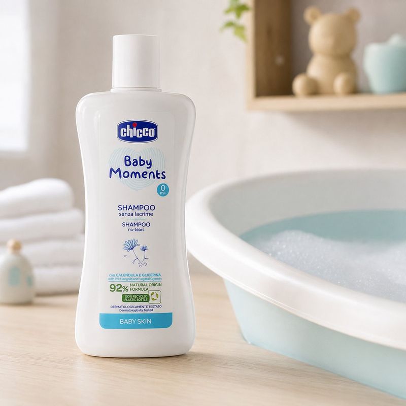Shampoo Baby Moments Sin Lágrimas con Caléndula 200 mL