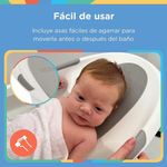 Bañera Comfort para Bebé con Soporte Acolchado