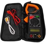 Pinza Amperimétrica Digital de Gancho FP0076 con Pantalla de 3½ Dígitos y Data Hold