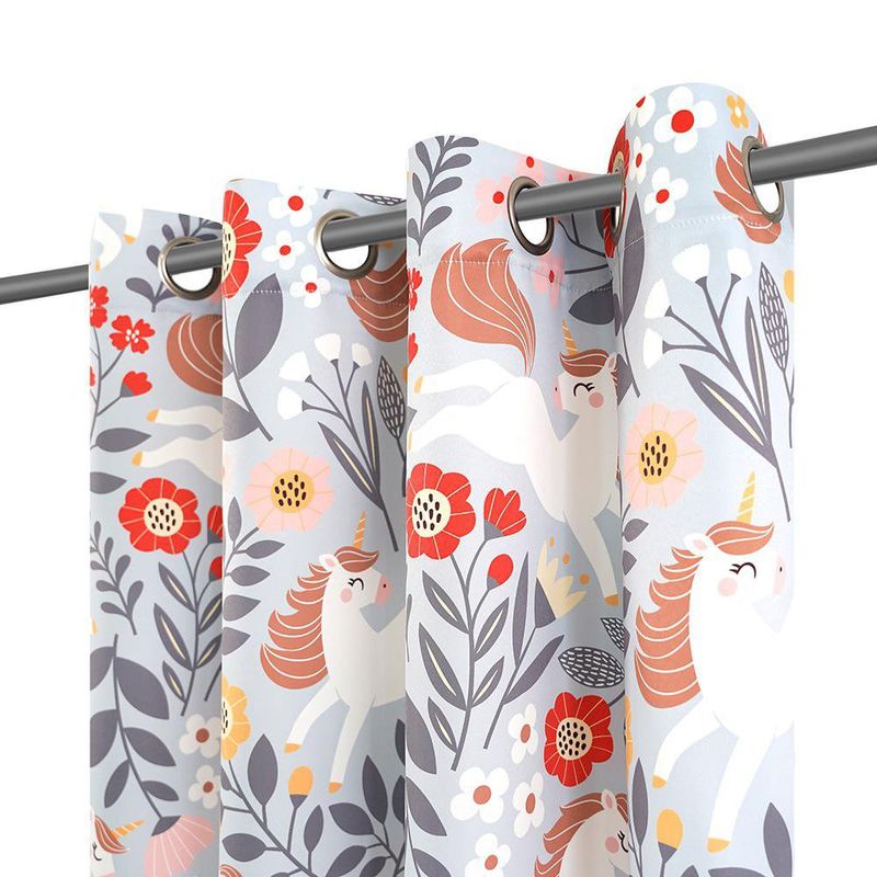 Cortina Blackout Infantil para Habitación de 132 x 229 Cm - Diseños Surtidos