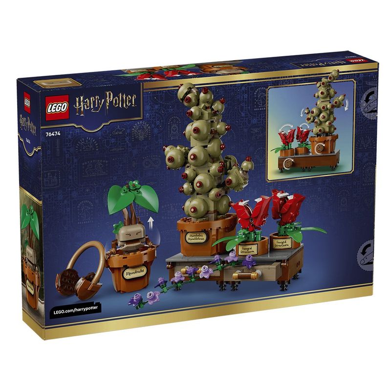 LEGO Harry Potter Hogwarts: Plantas de Herbología #76474 de 817 piezas