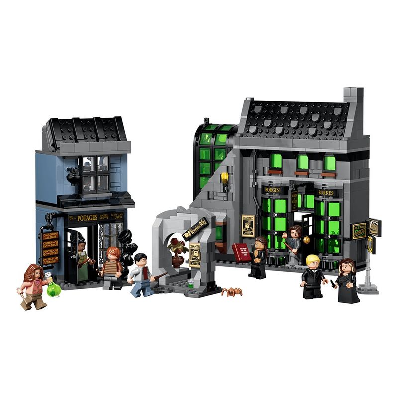 LEGO Harry Potter Tiendas Mágicas del Callejón Knockturn #76471 de 788 piezas