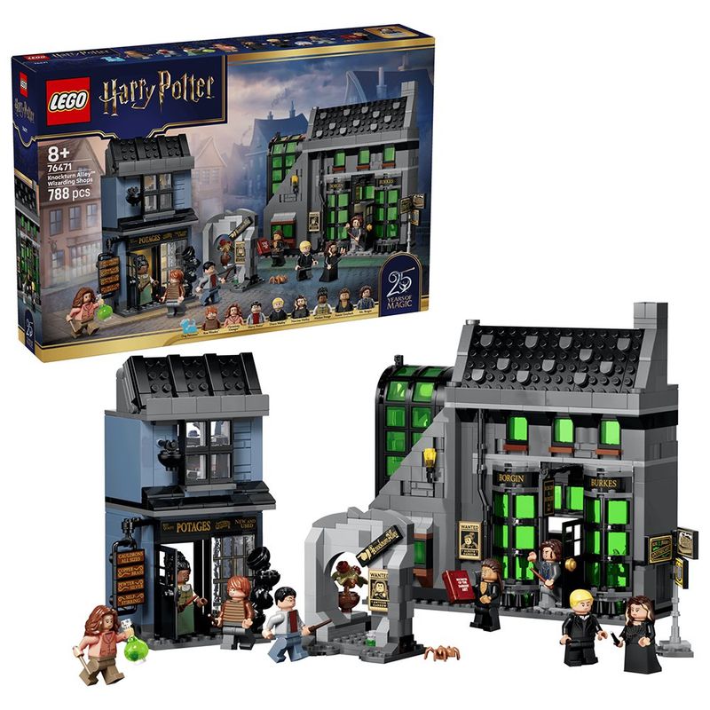 LEGO Harry Potter Tiendas Mágicas del Callejón Knockturn #76471 de 788 piezas