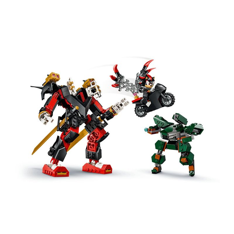 LEGO Sonic the Hedgehog Meca de Shadow vs. G.U.N. Trooper #77120 de 374 piezas