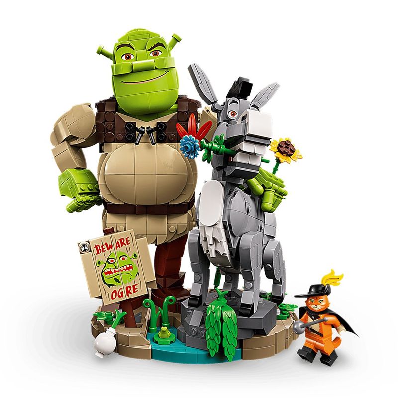 LEGO Shrek, Burro y el Gato con Botas #72423 de 1403 piezas