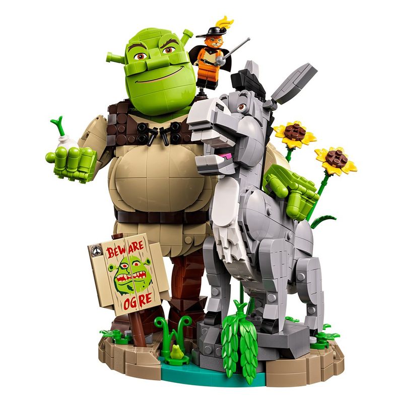LEGO Shrek, Burro y el Gato con Botas #72423 de 1403 piezas