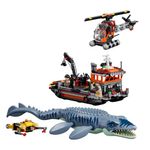 LEGO Jurassic World Ataque del Dinosaurio Marino Mosasaurus #77983 de 703 piezas