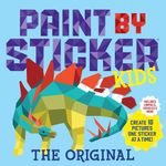 Libro de Actividades Pinta con Stickers Diseños Originales con 10 Cuadros y Stickers
