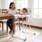 Silla de Comer para Bebé Plegable Snack Stow Multicolor Diseño Frutas