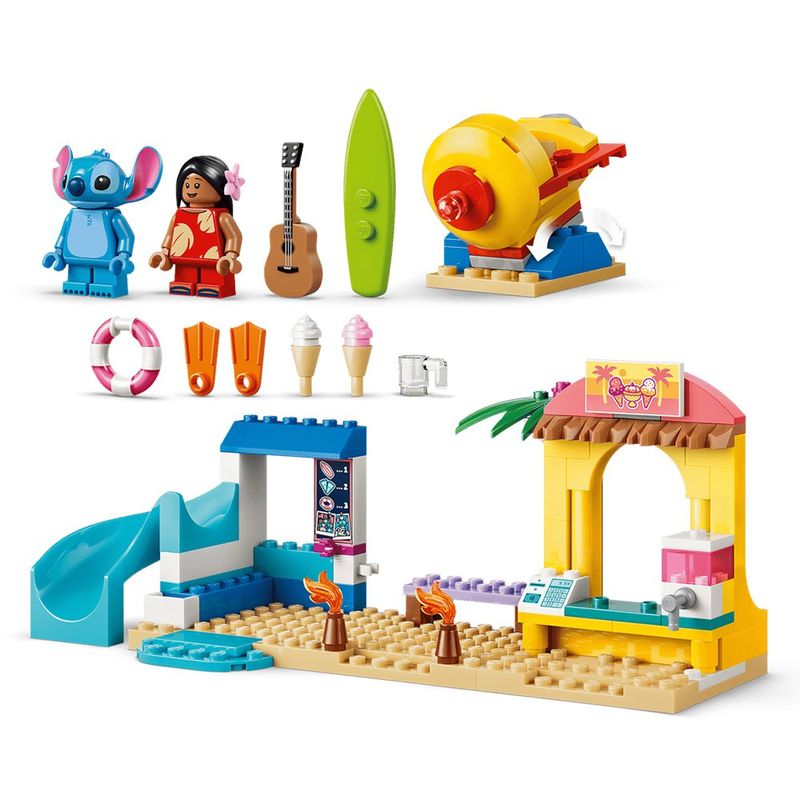 LEGO Disney Diversión en la Playa con Lilo y Stitch #43280 de 113 piezas