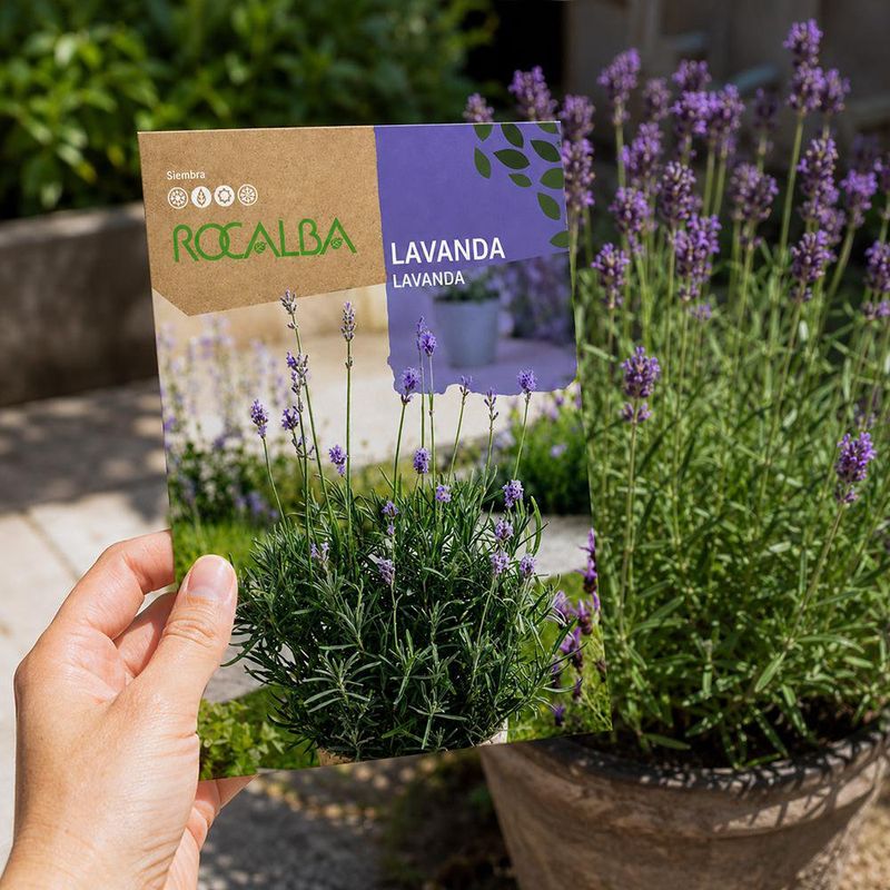 Semilla de Lavanda en Bolsa para Siembra