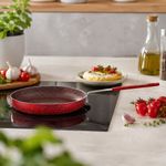 Sartén Huevero Piccolo Antiadherente Rojo 14 cm