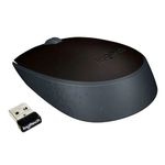 Mouse Inalámbrico Clamshell Color Negro